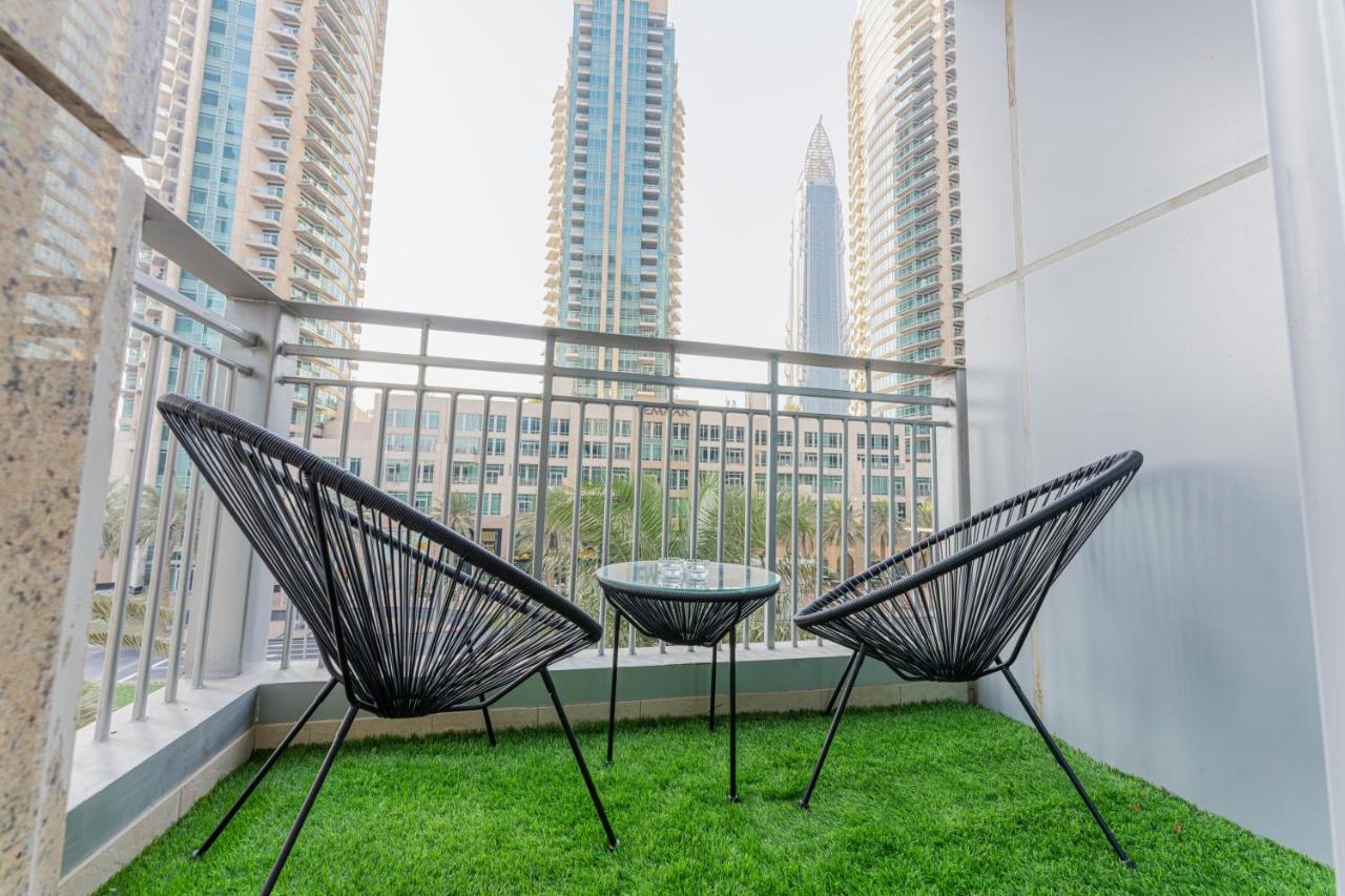 First Class Studio With Dubai Downtown Boulevard View Appartement Buitenkant foto